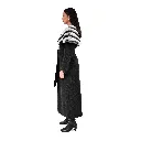 7 - cashmer with rex rabbit cape style 1-38 135cm Black 3.webp