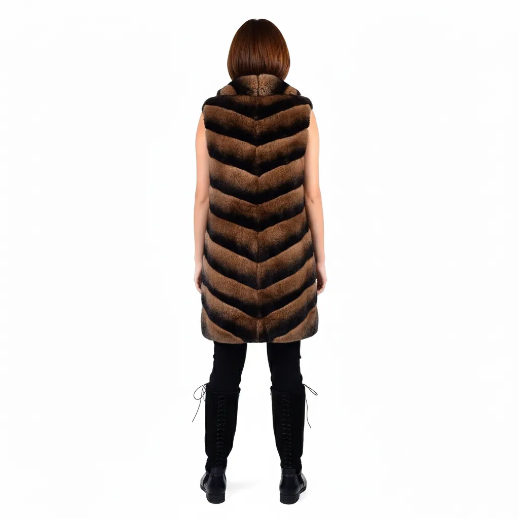 11 - Rex rabbit vest  - 85cm Brawn 3.webp