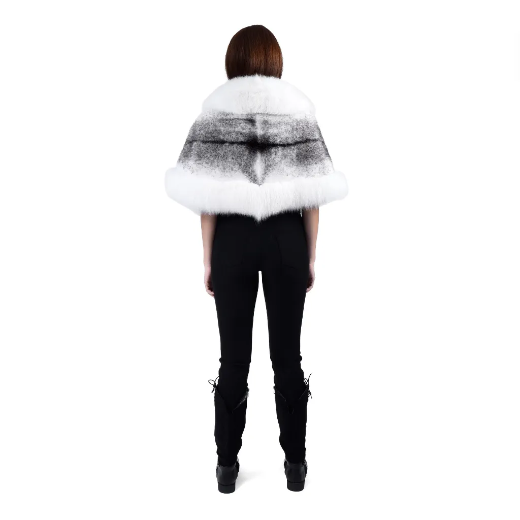 29 - mink with fox cape - Black & wight 2.webp