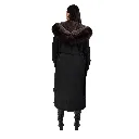 5 - RAINCOAT Black  WITH REX RABBIT 120cm 2.webp