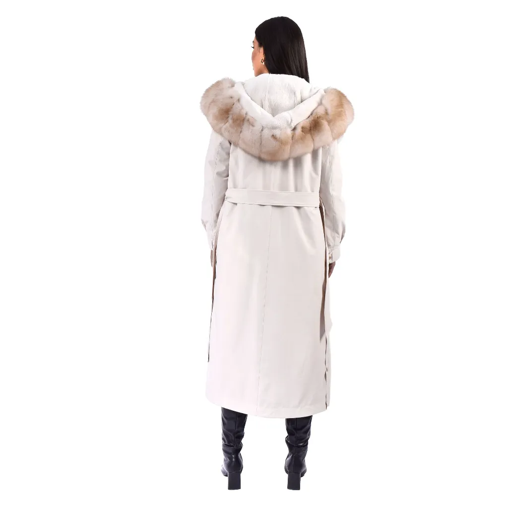 6 - RAINCOAT off wight REX RABBIT far page 120cm 2.webp