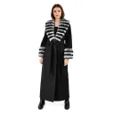 Cashmere Big Smooking With Rex Rabbit Fur 135cm