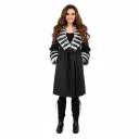 Cashmere Big Smooking With Rex Rabbit Fur 100cm