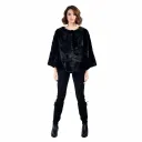 Queen cape With Mink Fur