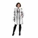 Jacket With Mink Fur- 90cm