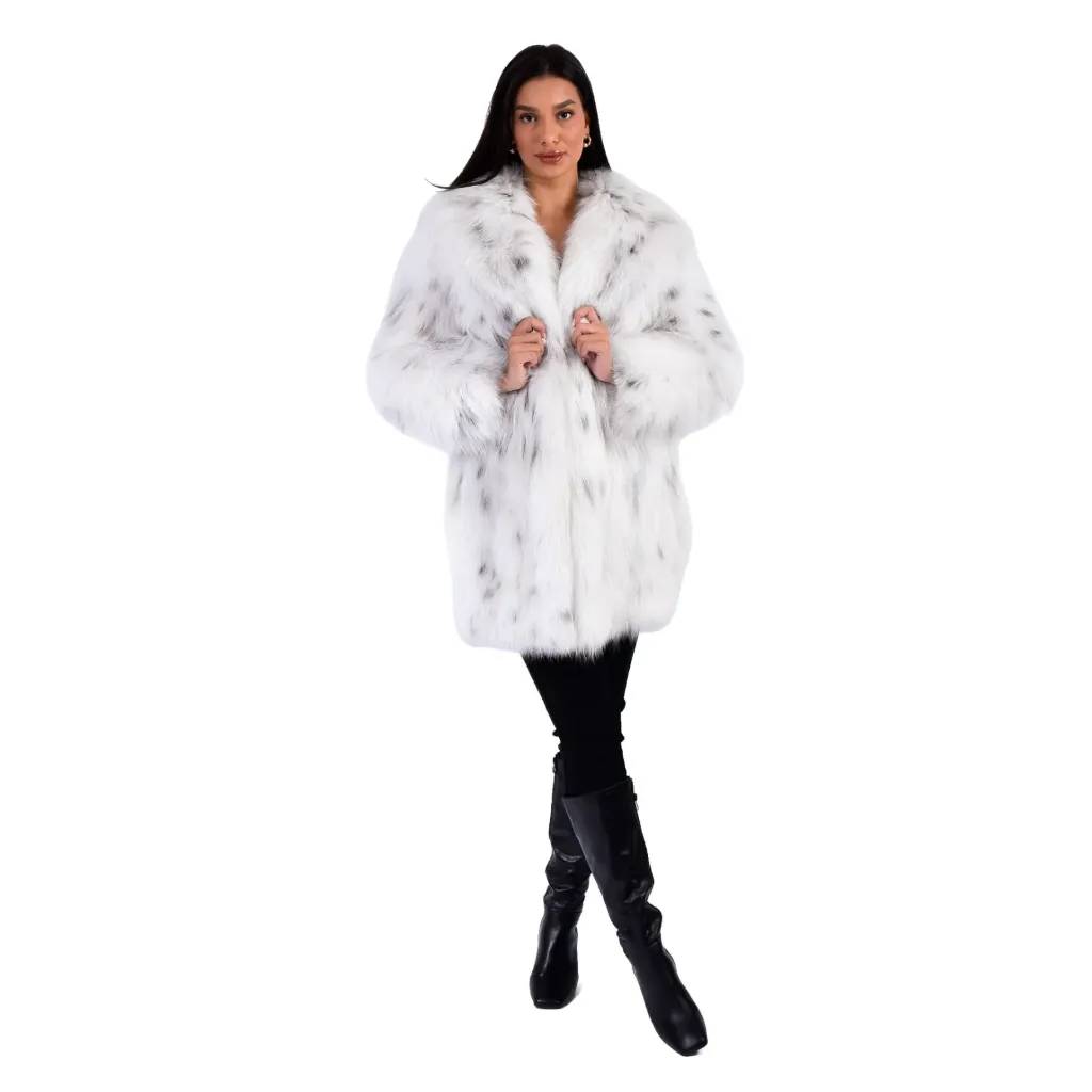[40002] Jacket With Lynx Fur - 85cm