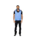 Raincoat Vest With Cotton Lining And hood With Fur Rex Rabbit - 031