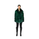 Jacket With Chinchilla Fur - Classic - 70cm
