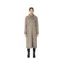 Jacket with Mink and Rex Rabbit Fur 110cm - 5477P