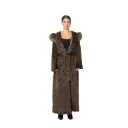 Jacket Hood with Mink, Fox and Rex Rabbit Fur 135cm- 5477-B