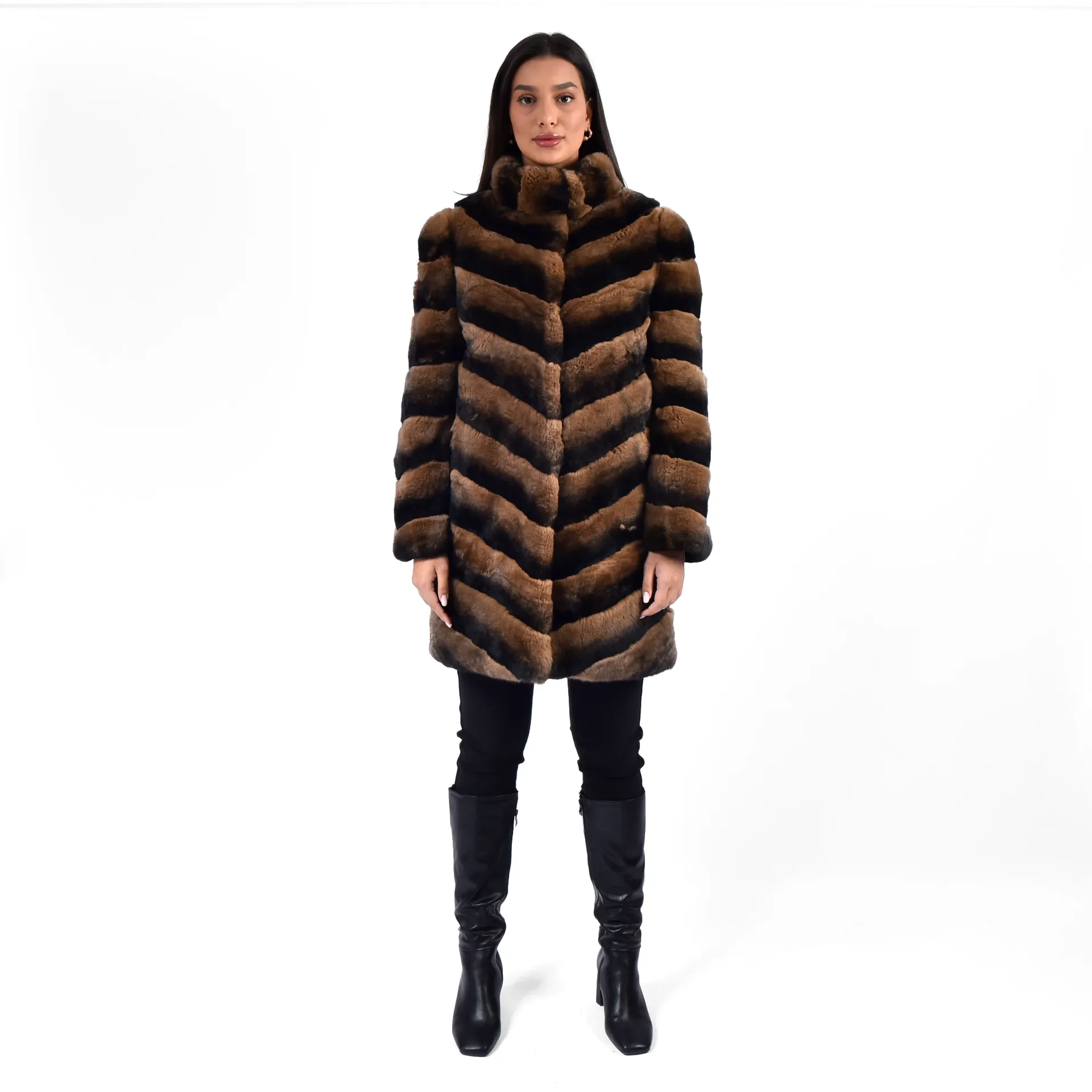 Rex Rabbit Fur - Classic 85 cm