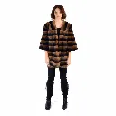 Rex Rabbit Long Front Cape