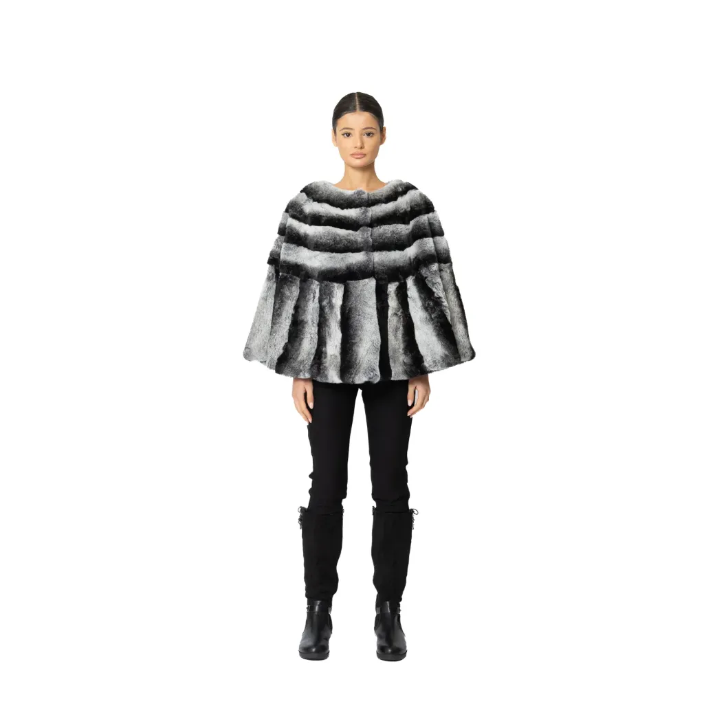 كيب فرو الارنب استايل الشنشلا