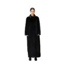 Jacket with Mink and Rex Rabbit Fur 135cm - 5477-K