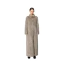 Jacket with Mink and Rex Rabbit Fur 135cm - 5477-K