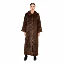 جاكيت فرو المنك والارنب  الطول 135 cm
