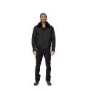 Raincoat Jacket With Rex Rabbit Fur - 011