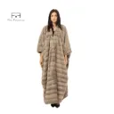 BISHT WITH MINK FUR- C CUT -  135cm