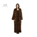 Mink Bisht A-Cut 135cm