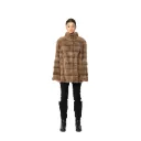 Jacket With Mink Fur 70cm