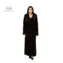 Jacket With Collar and Mink Fur - 135cm