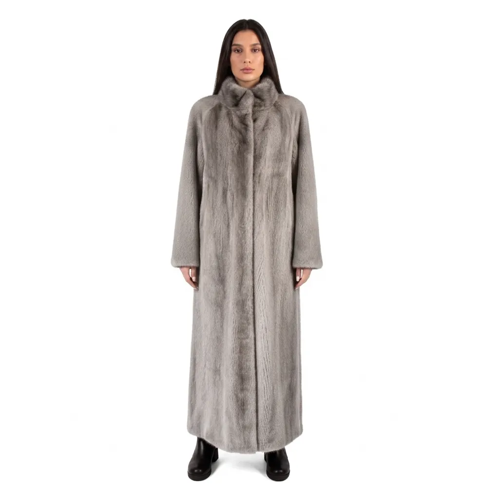 جاكيت فرو المنك الكندي  الطول  135 cm