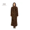 Jacket With Mink Fur -  Classic - 135cm