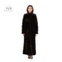 Jacket With Mink Fur -  Classic - 135cm