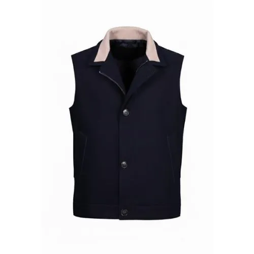 Fabric Vest With Cotton Lining - 001