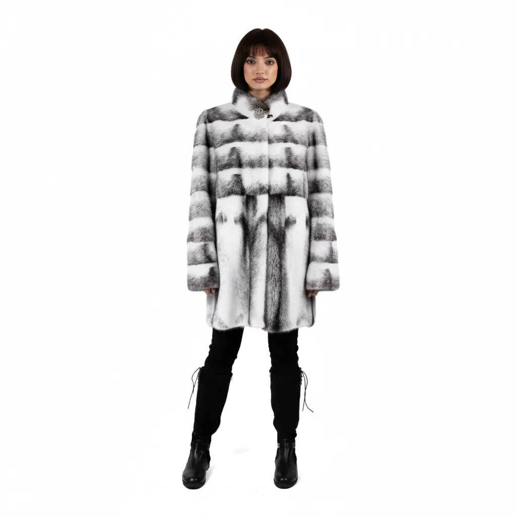 Jacket Mink Fur- 85cm