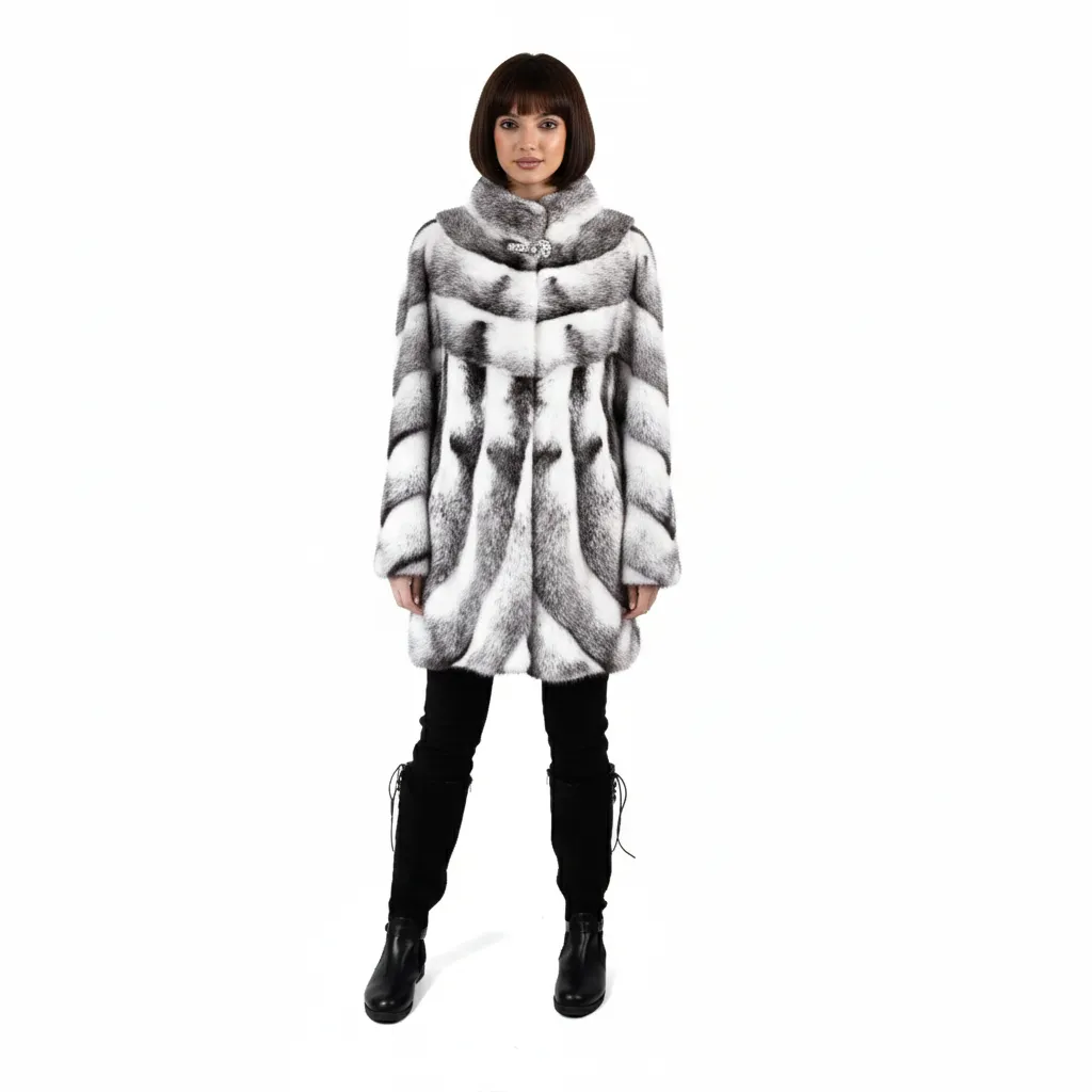 Jacket Mink Fur- 85cm