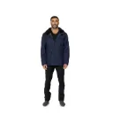 Raincoat Jacket With Rex Rabbit Fur Lining - 0012