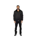 Raincoat Jacket With Rex Rabbit Fur Lining - 009