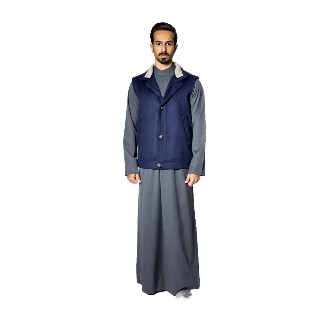 Fabric Vest With Cotton Lining - 0124