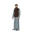 Vest Cashmere With Wool With Suede Lamb Double Face - A - 005