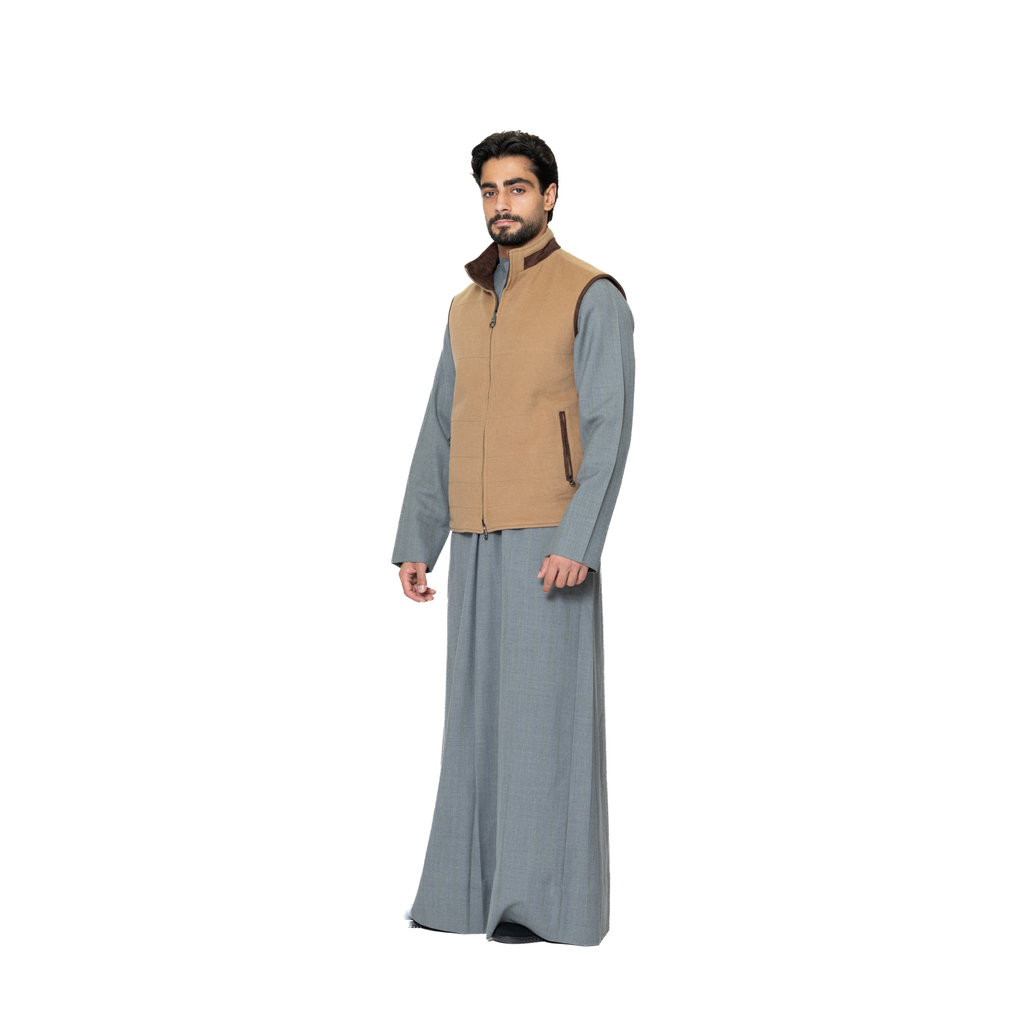 ڤيست كشمير وصوف والبطانه  شامواه دبل فيس