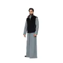 Vest Cashmere With Wool With Suede Lamb Double Face - A - 005