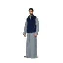 Vest Cashmere With Wool With Suede Lamb Double Face - A - 005