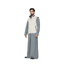 Vest Cashmere With Wool With Suede Lamb Double Face - A - 005