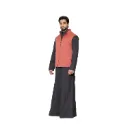 Raincoat Vest With Cotton Double Face - 003B