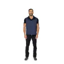 Raincoat Vest With Fabric Lining  Double Face - 003A