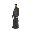 Raincoat Vest With Cashmere And Wool Double Face  - N - 003A