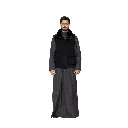 Vest Cashmere And Wool With Rabbit Fur - A - 004