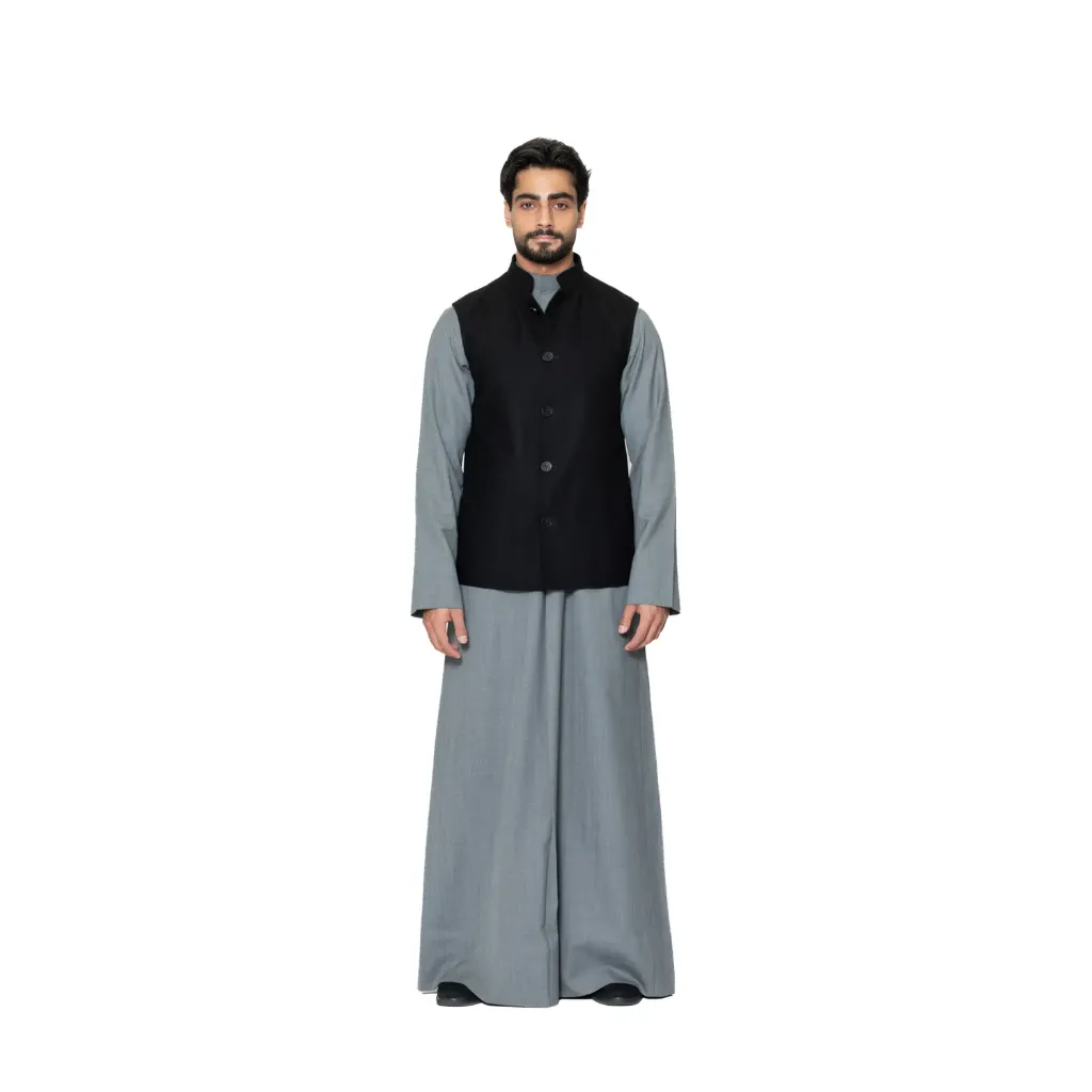 Vest Cashmere And Wool With Polyester Lining - A - 032