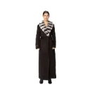 كشمير وصوف مع فرو الارنب ( ركس ربت ) استايل الشنشلا الطول 138cm