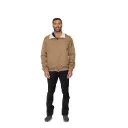 Raincoat Jacket With Cotton Double Face - 008
