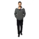 Raincoat Jacket With Cotton Double Face - 008