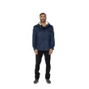 Suede Lamb  Jacket with Fabric And Cotton Lining - 015