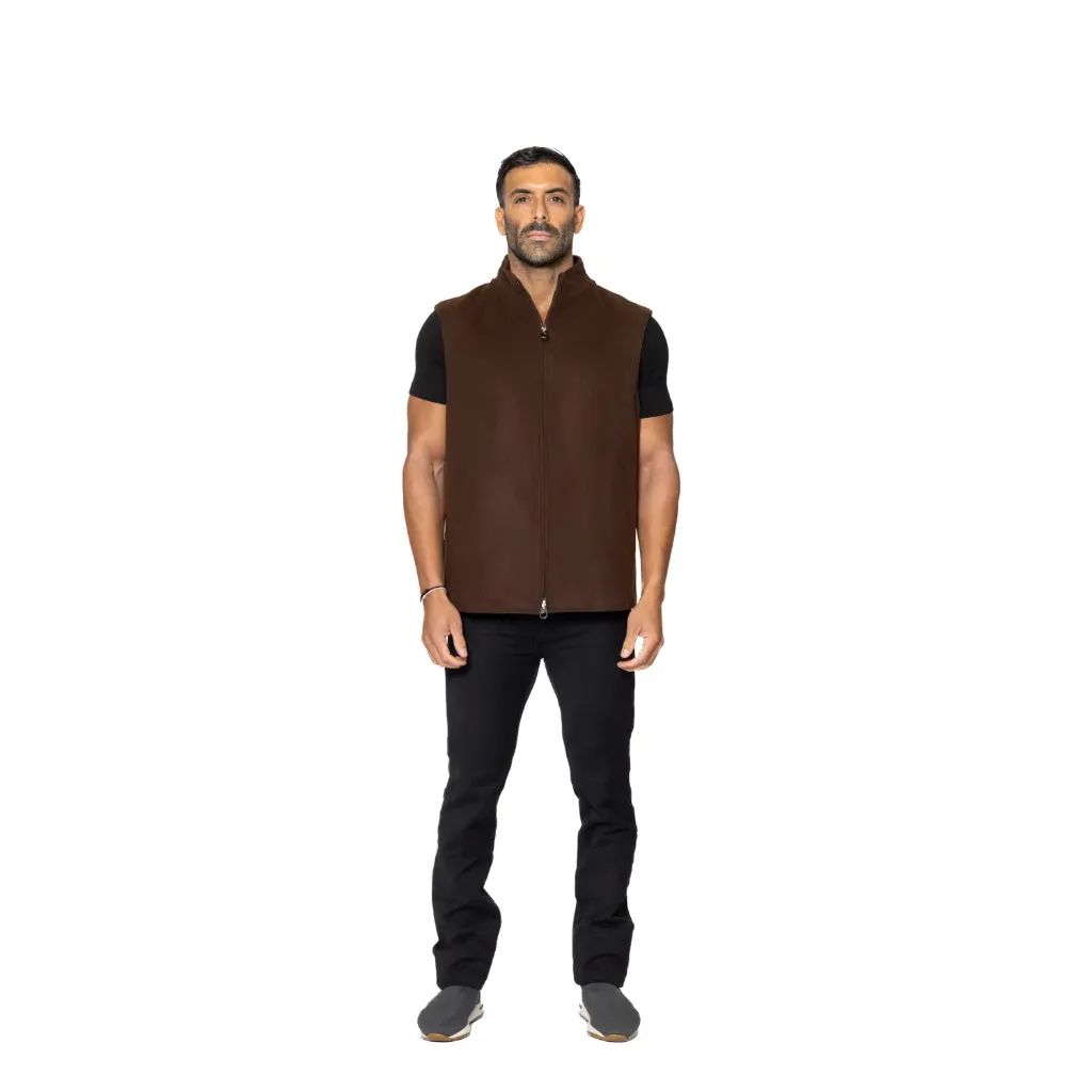 VEST CASHMERE WITH WOOL AND COTTON - A - 040