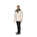 Raincoat Jacket With Rex Rabbit Fur Lining - 0012